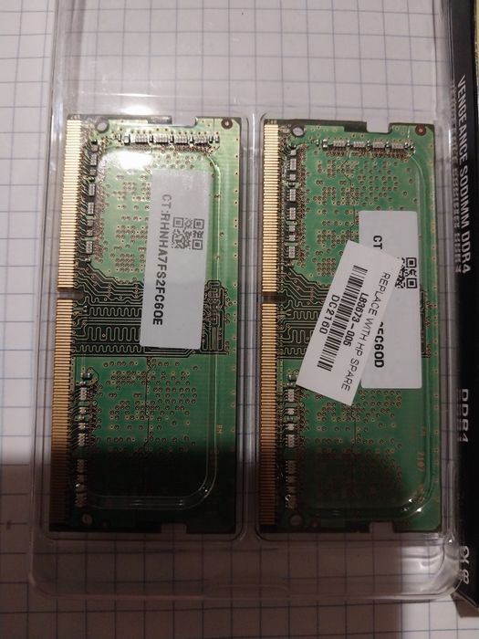 Усиление памяти у ноутбука. 2×4 Гб