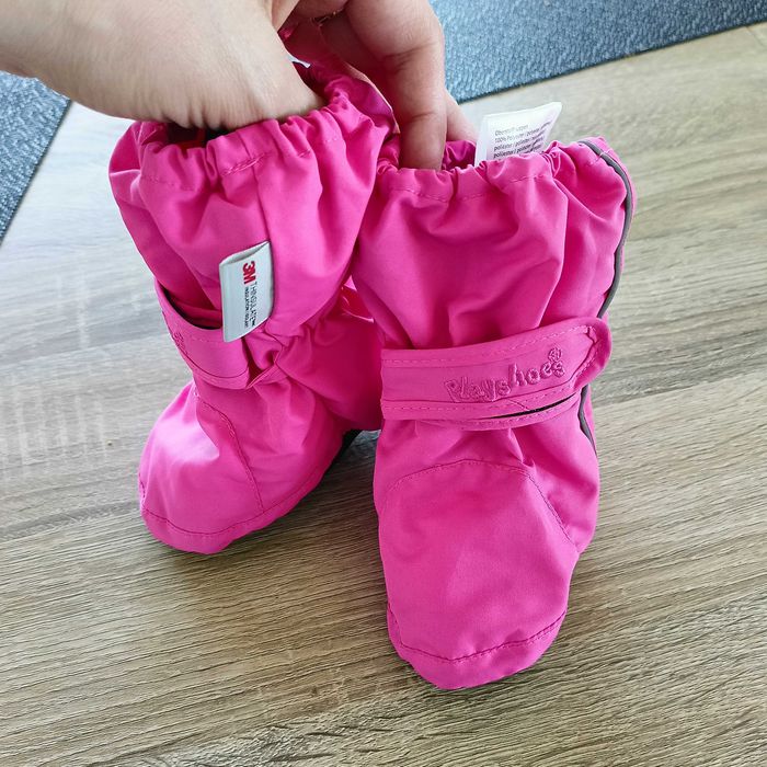 Buciki niemowlęce zimowe niechodki Playshoes roz. 20/21
