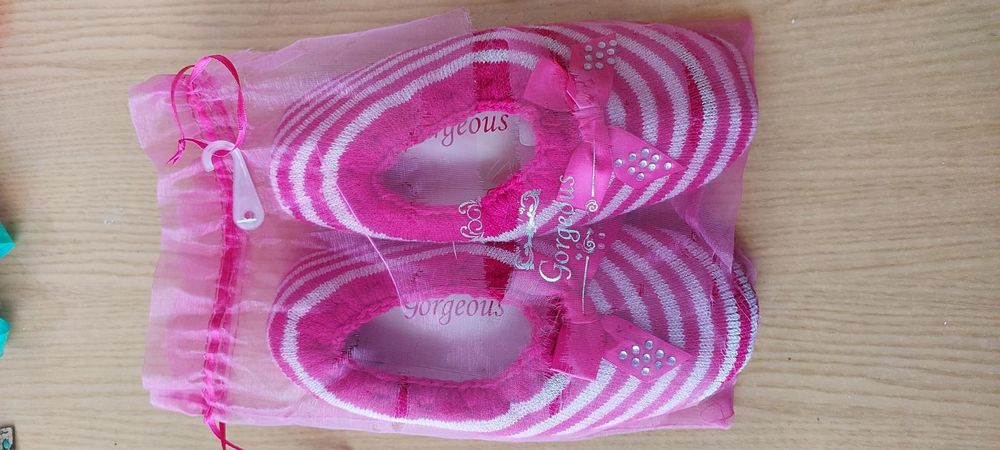 Тапочки с сумочкой для садика