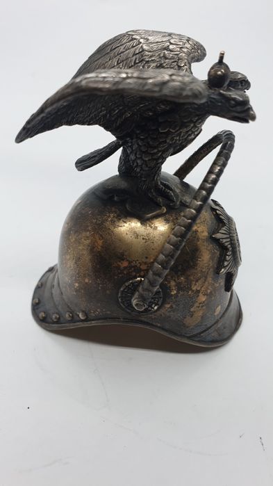 Рюмка ,шлем,серебро 925. 144гр.
