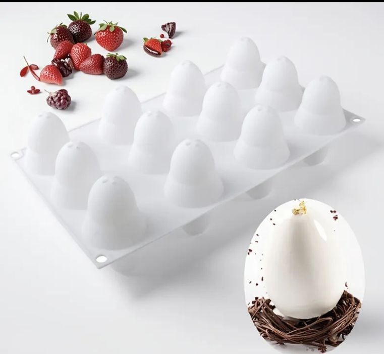 Формочки силиконовые в виде яиц