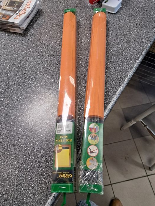 Roleta rolety 38x150 wyprzedaż 2 sztuki pomarańcz