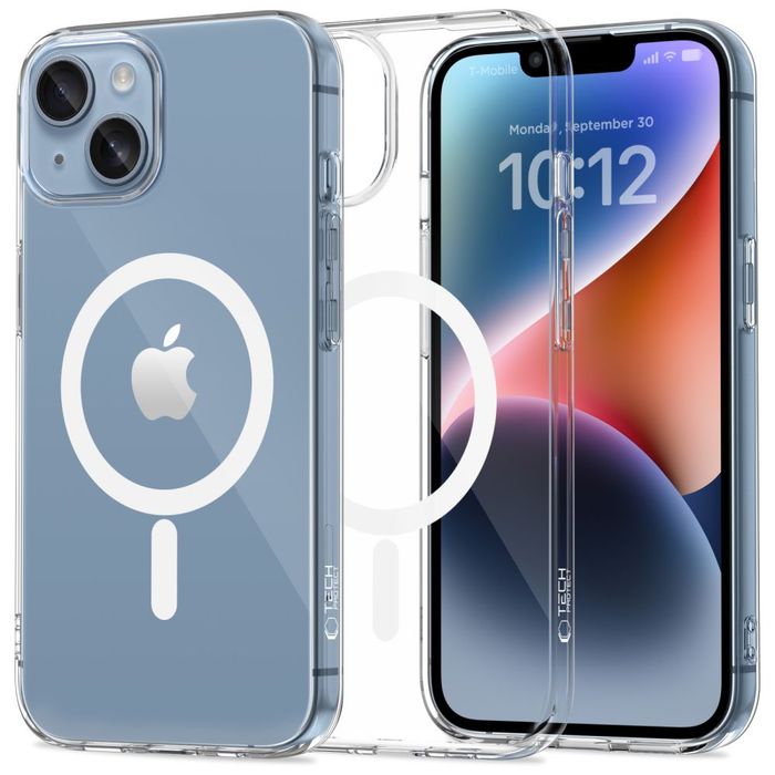 Etui Tech-Protect FlexAir MagSafe na iPhone 13 / 14 - przezroczyste