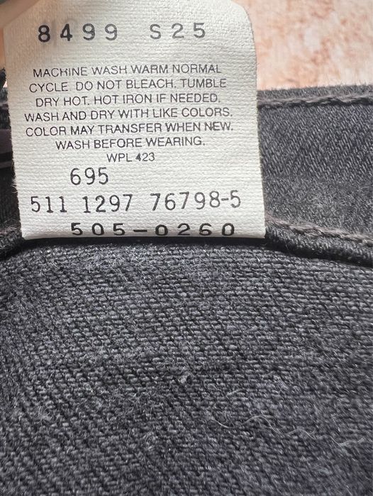 Spodnie Levi’s męskie 505