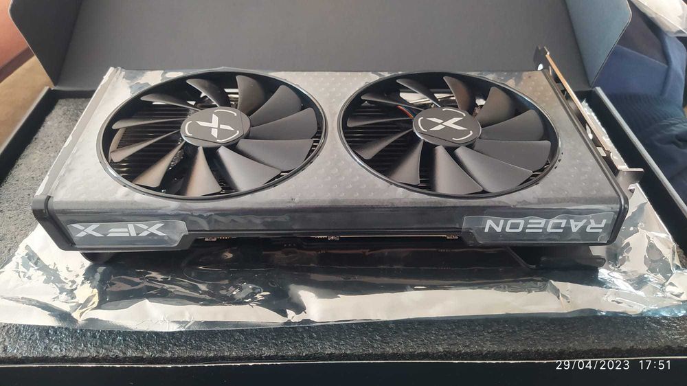 Gráfica XFX Radeon RX 6600 SWFT 210 Core Gaming 8GB GDDR6/ 3 An. Gar.