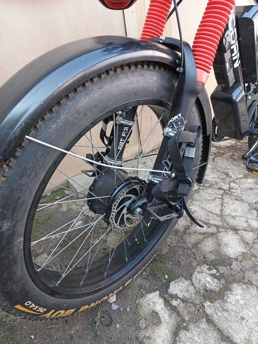 электрофетбайк полноприводный