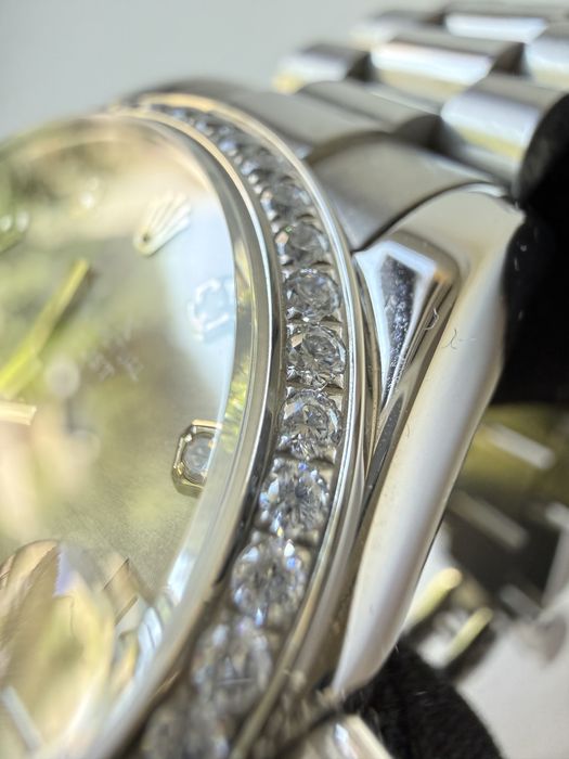Годинник Rolex Datejust 22 cірий Jubilee Ролекс