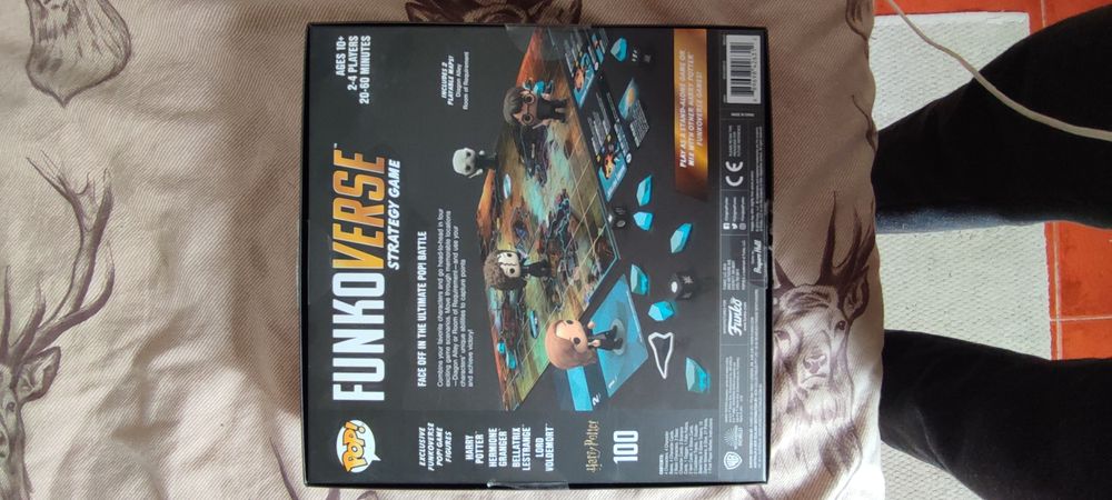 Jogo de tabuleiro harry potter funkoverse