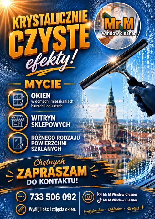 Mycie okien | Witryn sklepowych | Powierzchni szklanych | Swidnica |