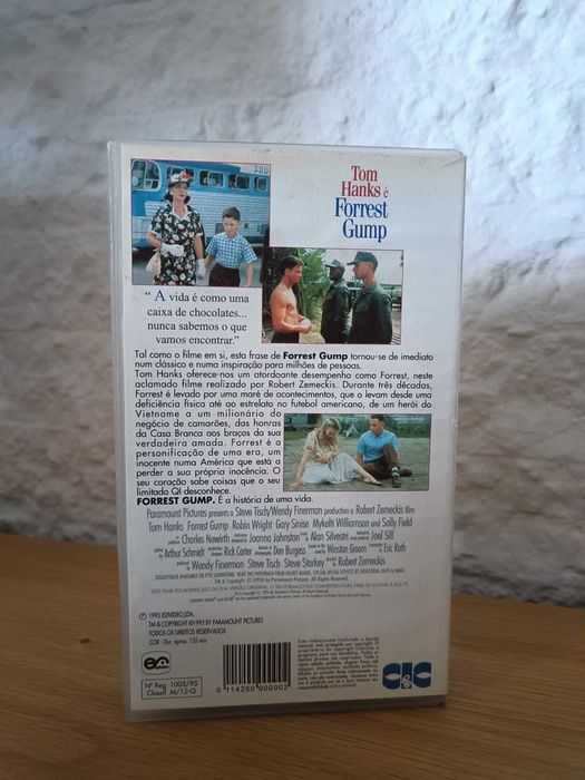 Filme VHS Forrest Gump