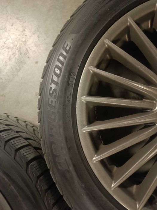 Felgi Aluminiowe 18" AUDI + Opony Zimowe Bridgestone Blizzak