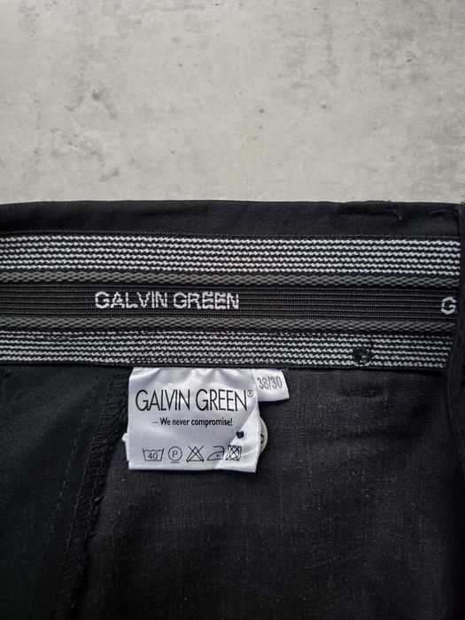 Galvin Green spodnie męskie golf techniczne 38 x30 XXL czarne sportowe golfowe