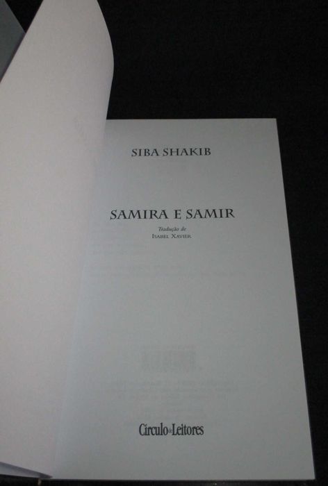 Livro Samira e Samir Siba Shakib