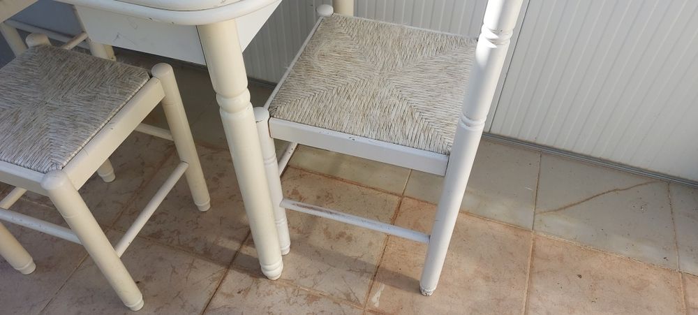 Mesa extensivel  branca
