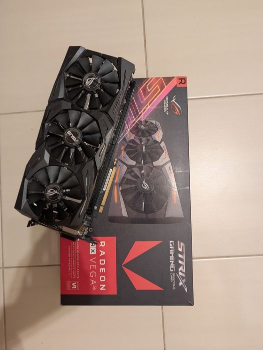 Karta graficzna Asus Radeon RX ROG Strix VEGA 56 8GB