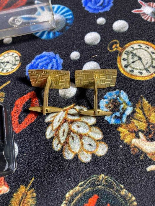 Запонки СССР (Аист/Журавль)