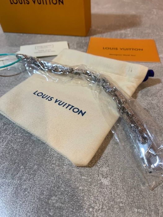 Чоловічий браслет Louis Vuitton Monogram \ Кулон на руку Луї Вітон