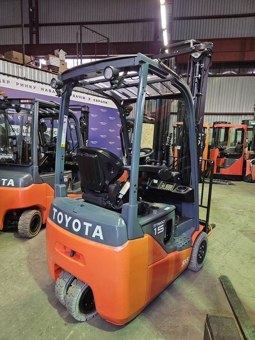 Навантажувач Toyota з Li-ion АКБ. Вилочный погрузчик Тойота 1,5 т б/у