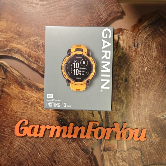 Garmin Instinct 3 (45 мм) Sunburst 010-02934-02