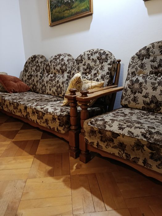 Wypoczynek 3+1 na stelażu