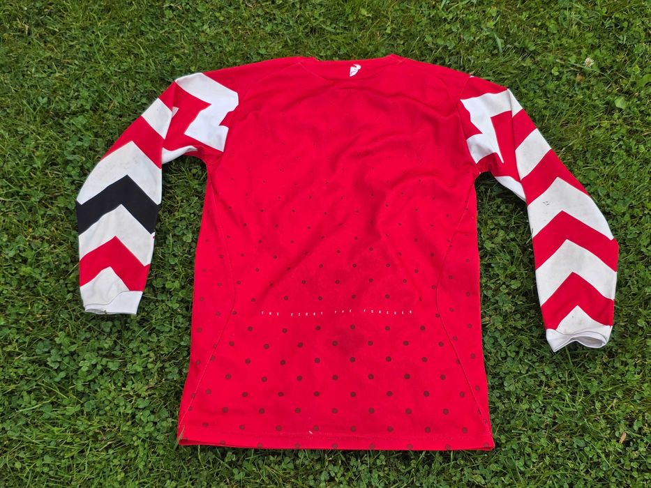 Strój motocross bluza spodnie mx THOR PULSE STUNNER dziecięcy  28 / XL