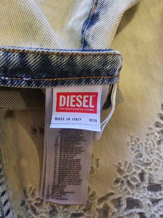Джинслвпя юбка Diesel оригинал