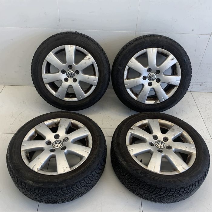 Felgi Aluminiowe + Opony 6,95Mm Goodyear 205/55R16 Vw Passat B6 3C 09R