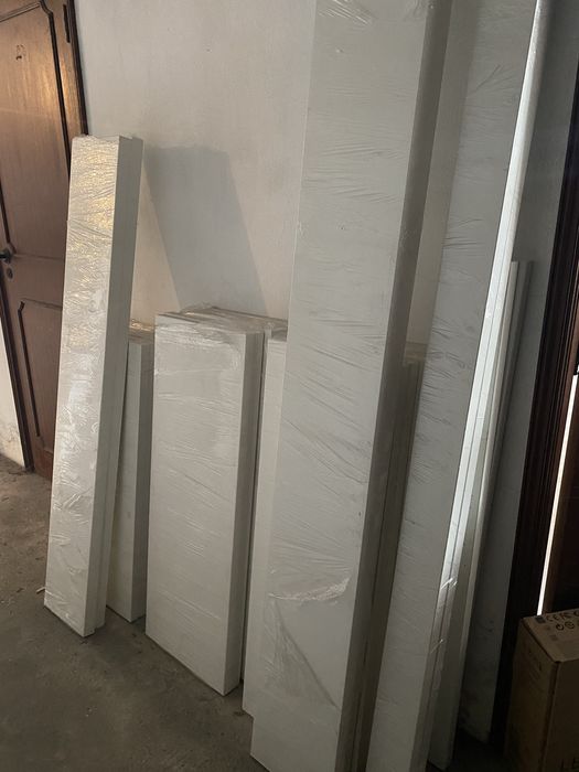 Prateleiras lacadas branco