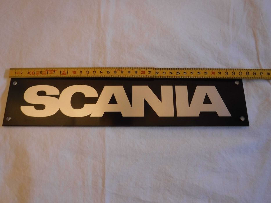 Scania tabliczka aluminiowa szyld Oryginał