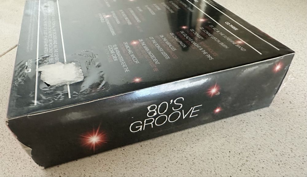 Pack 3 CDs The Best Of 80’s Groove SELADO
