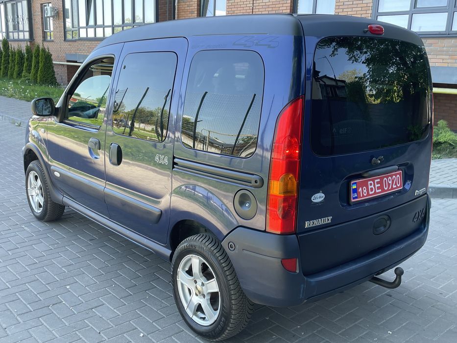 Продам Renault Kangoo 2006р.в 4х4 1.6 бензин