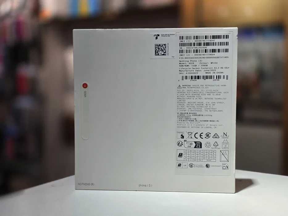 Nothing Phone 3 256 gb Biały