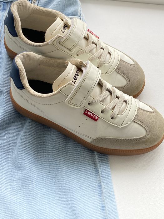 Кеди Levi’s білі кросовки