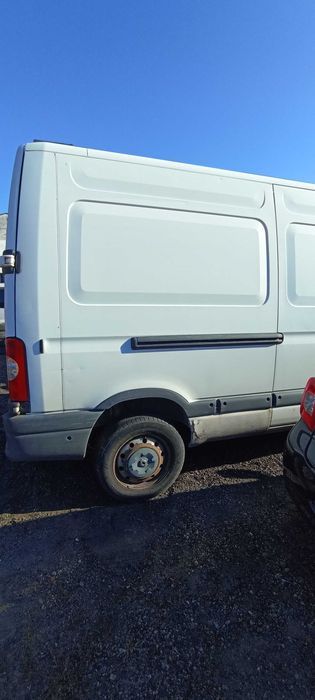 ćwiartka tył tylna błotnik  master movano II l2h2 lak 0389