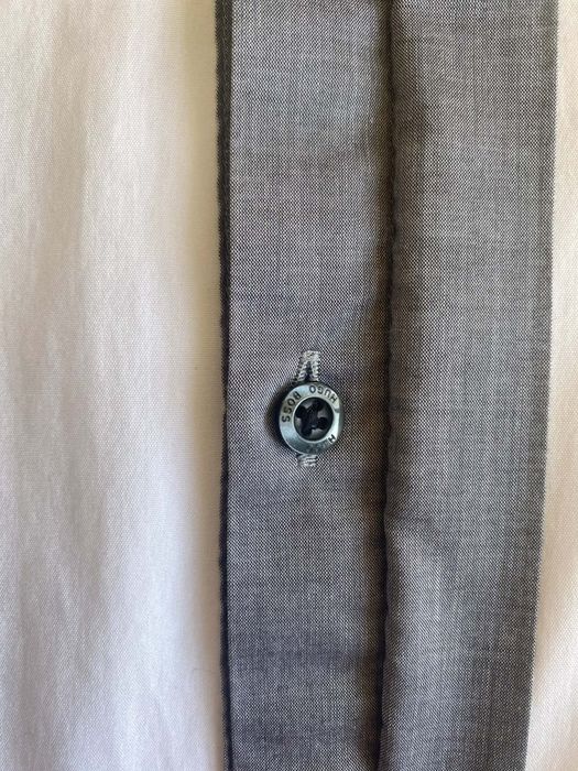 Hugo Boss koszula slim fit biała kontrastowy kołnierzyk  rozmiar  39