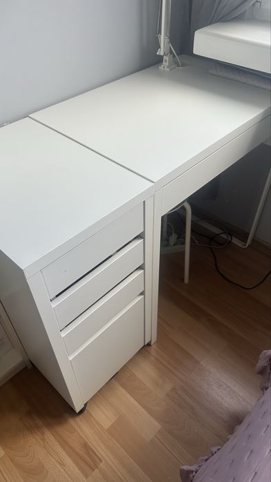 Biurko z szafką IKEA