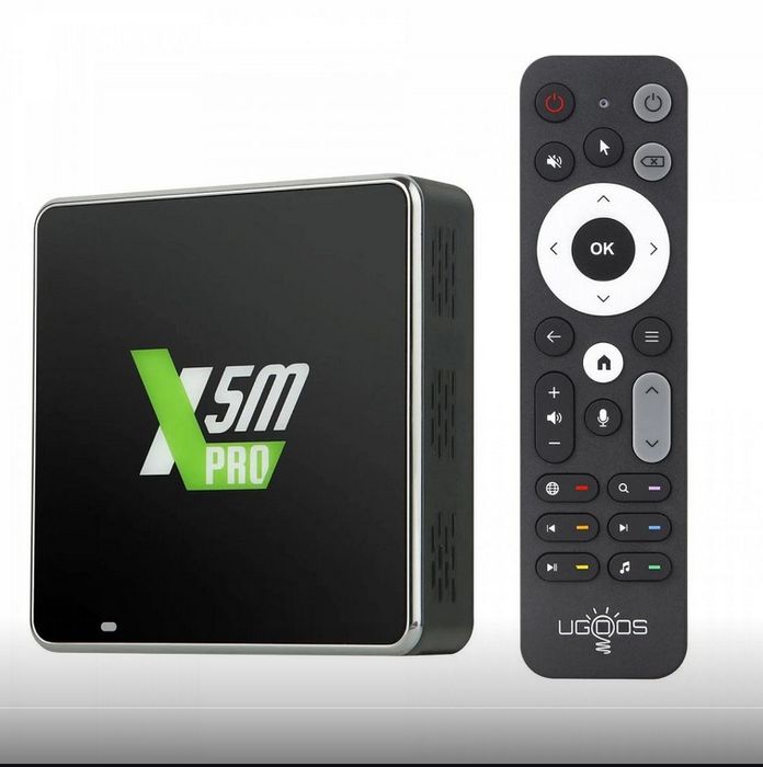 X5M pro UGOOS 4/32gb Android 14 TVbox ТВбокс НОВЫЙ!!!
