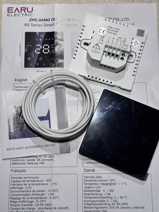 Розумний термостат Tuya