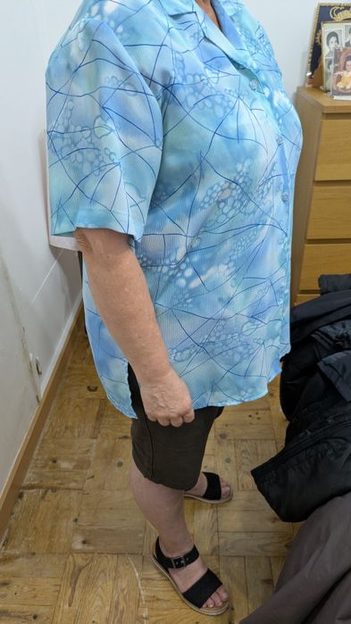 Camisa manga curta mulher