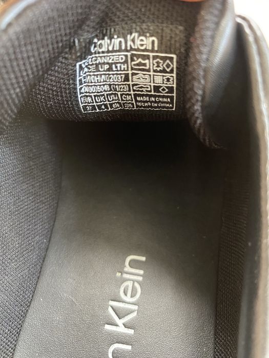 Sneakersy sportowe marki Calvin Klein, rozmiar 37