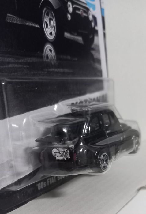 60s fiat 500 D modificado hot wheels