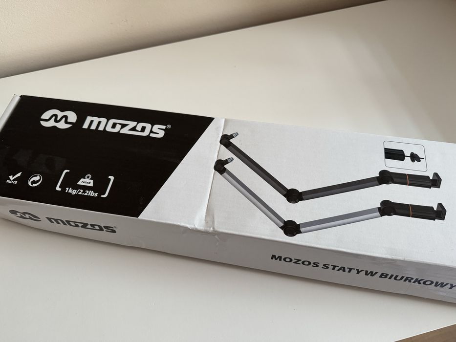 Shure MV7 (XLR+Usb) ze statywem - Mikrofon dynamiczny do np. podcastów