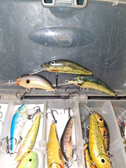 Woblery pod Ptrąga,Trotkę: Góral,A.Rosa,Salmo,Dorado,Rapala,Siek
