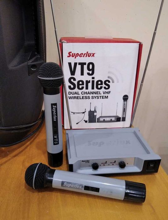 Акустическая система 4ALL AUDIO LSA-12-USB + Радиосистема SUPERLUX VT9