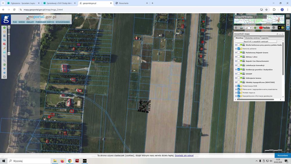 Działka rekreacyjną Popów gm.Pęczniew