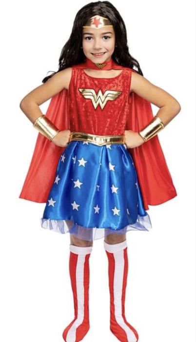 Fato Carnaval de Mulher-Maravilha