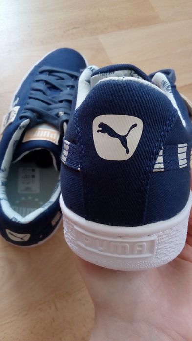 Puma basket canvas 38 wkładka 24,7 cm  nowe