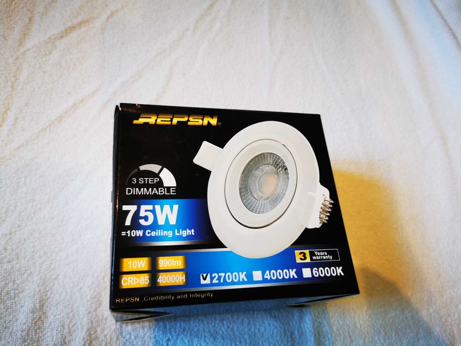 Halogen REPSN 10W=75W LED Recessed Ceiling Lights LED