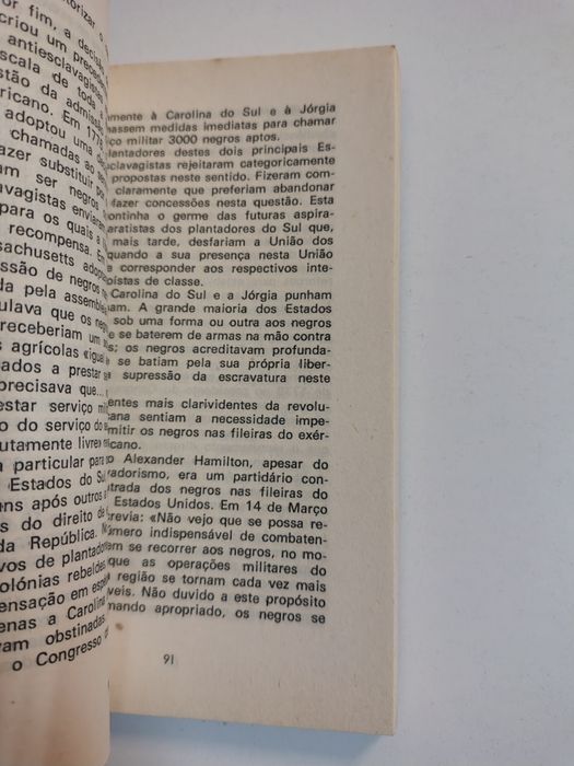 A história dos Estados Unidos e o problema negro, de P. Ivanov