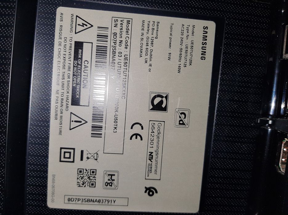 Televisão Samsung